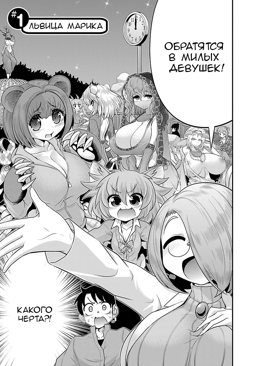 Kemokko Dobutsuen! 1-4 | Зоопарк Кемокко! 1-4 - Page 6 - IMHentai