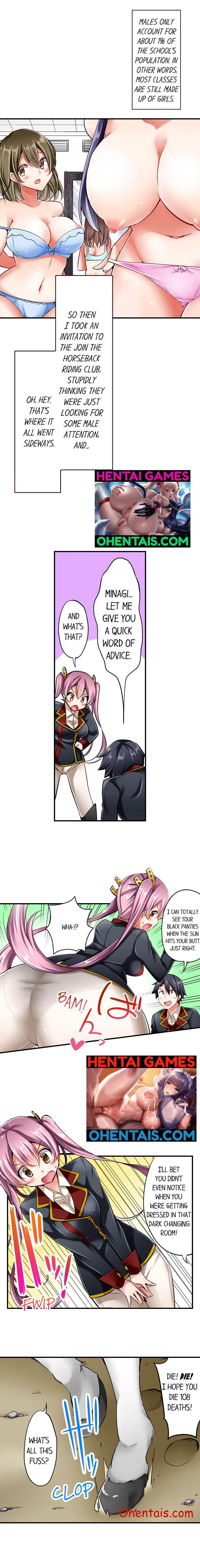 Cowgirl’s Riding-Position Makes Me Cum | Jouba Joshi ni Kijouraretai tsu! Ch. 1-4 page 5 full