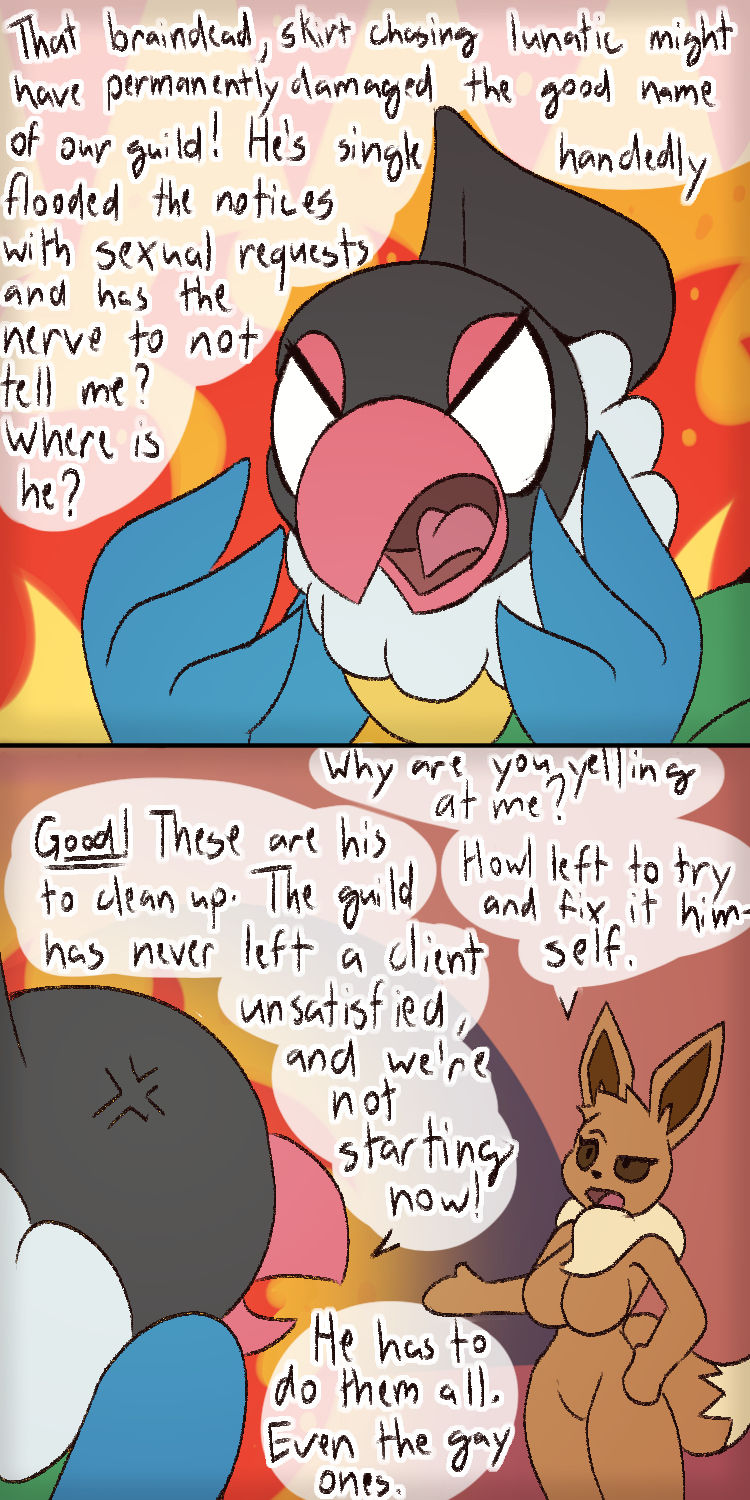 Howl Fixes the Guild page 6 full