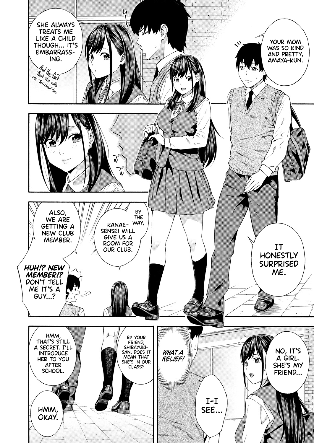 Fellatio Kenkyuubu | Blowjob Research Club Ch. 2 page 8 full