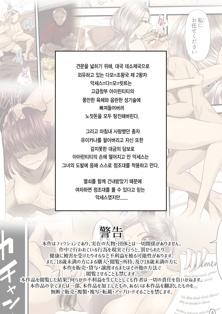 Koukyuu Shoufu no Baikoku Maso-ka Choukyou ~Ryoudo Bunkatsu Hen~ | 고급창부의 매국마조화 조교 ~영토분할편~ page 2 full
