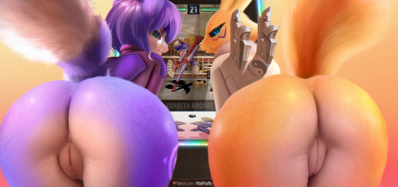 Krystal & Renamon ArcadeMachine page 4 full