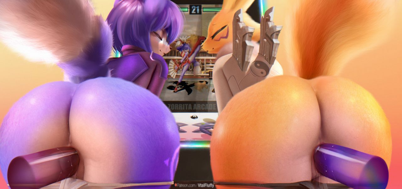 Krystal & Renamon ArcadeMachine page 6 full