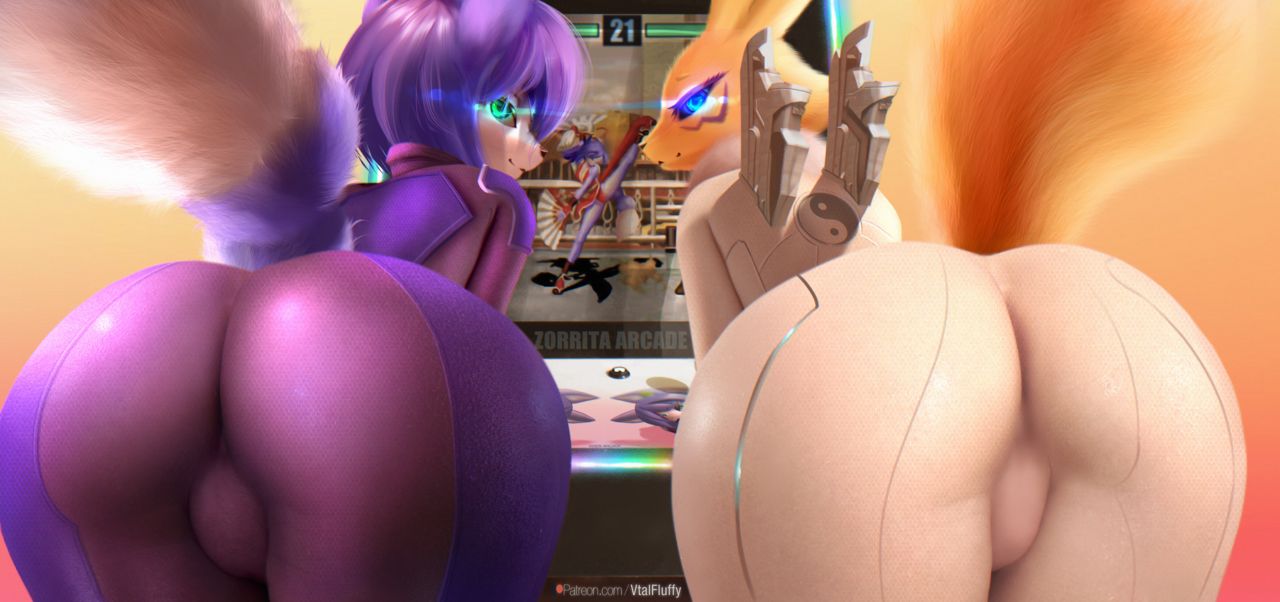 Krystal & Renamon ArcadeMachine page 7 full
