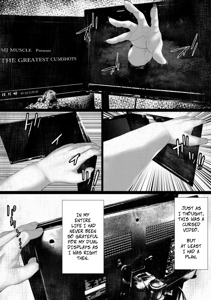 Shareninaranai ero i hanashi / Majimena dōtei ojisan to noroinobideo -- Unbelievably Erotic Ghost Stories / The Old Virgin and the Cursed Video page 6 full
