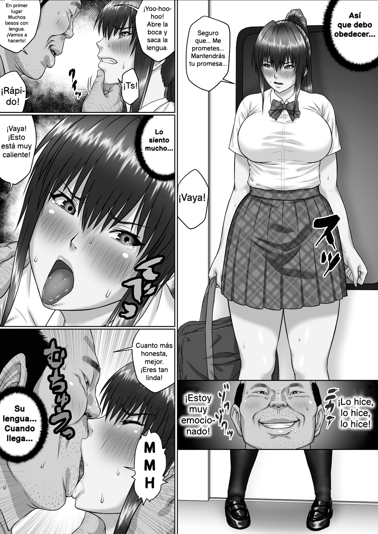 Nakadashi Oji-san ni Nerawareta Mesu wa Nigeru Koto ga Dekinai ~Senaga Saki Hen Vol. 2~ | Una mujer violada no puede escapar de su agresor ~Saki Senaga Vol. 2~ page 6 full