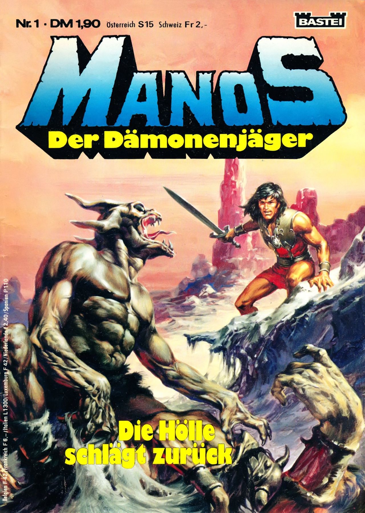 Manos - Der Dämonenjäger 1 page 1 full