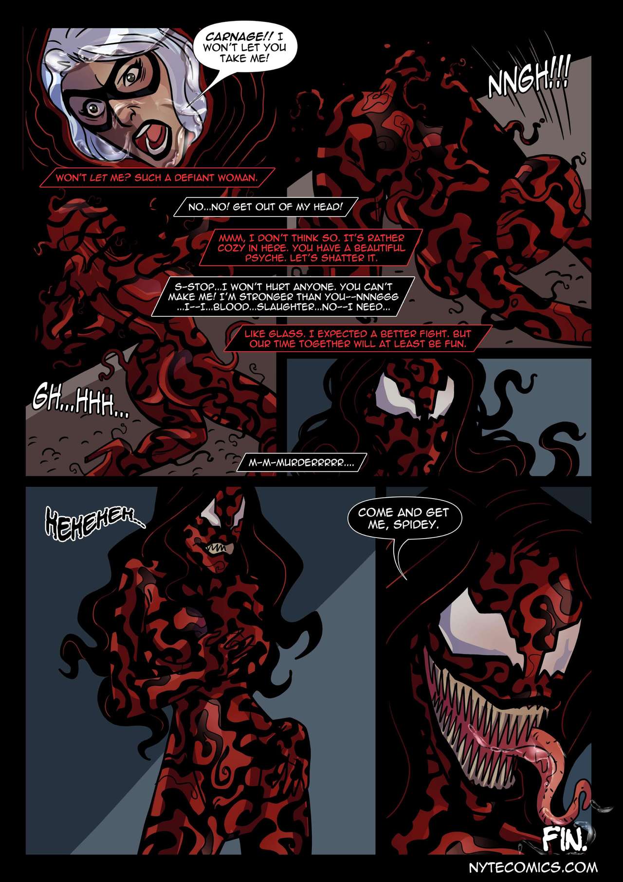 Black Cat's Carnage page 8 full