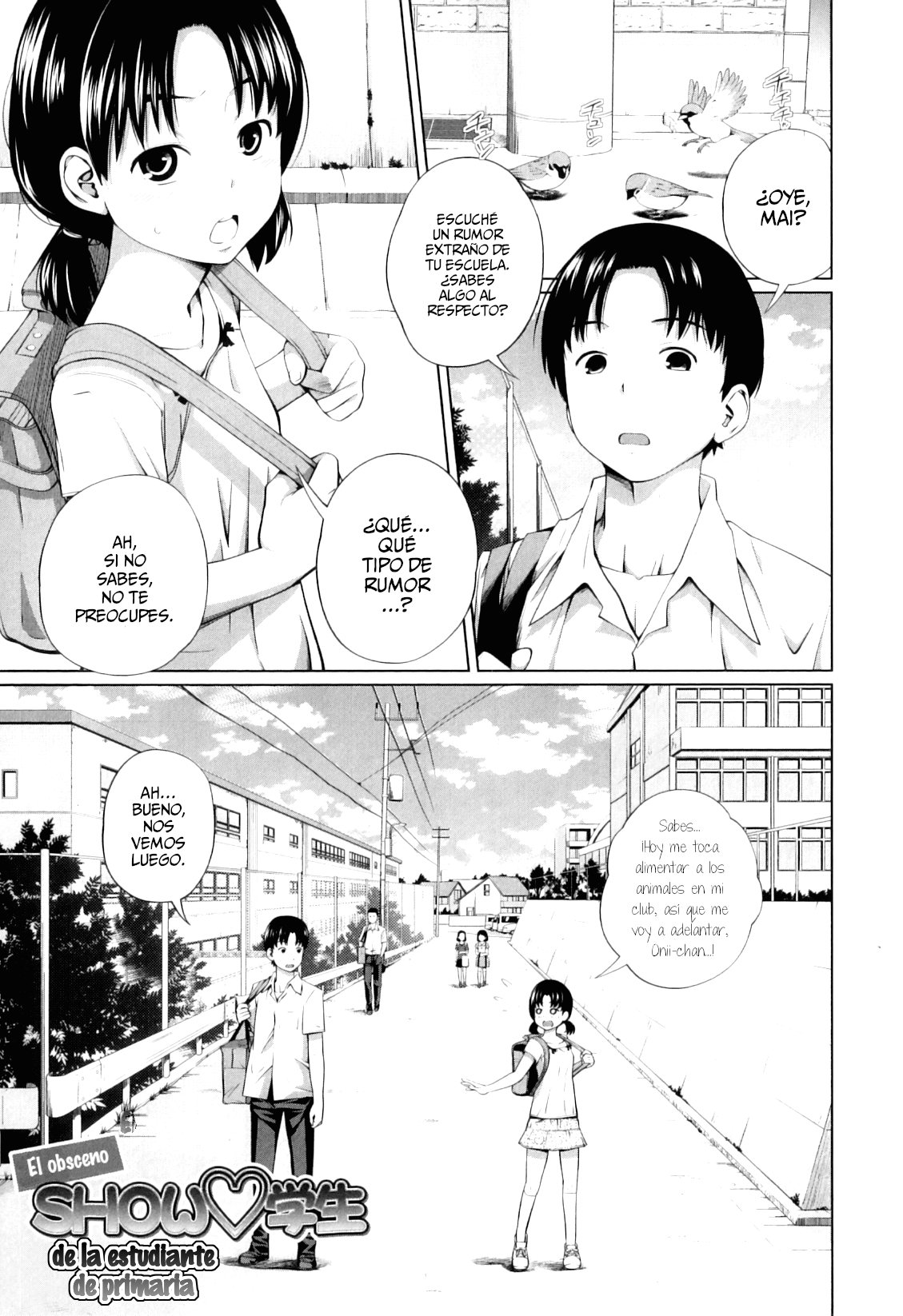 Ecchi na Shougakusei | El obsceno show de la estudiante de primaria page 1 full