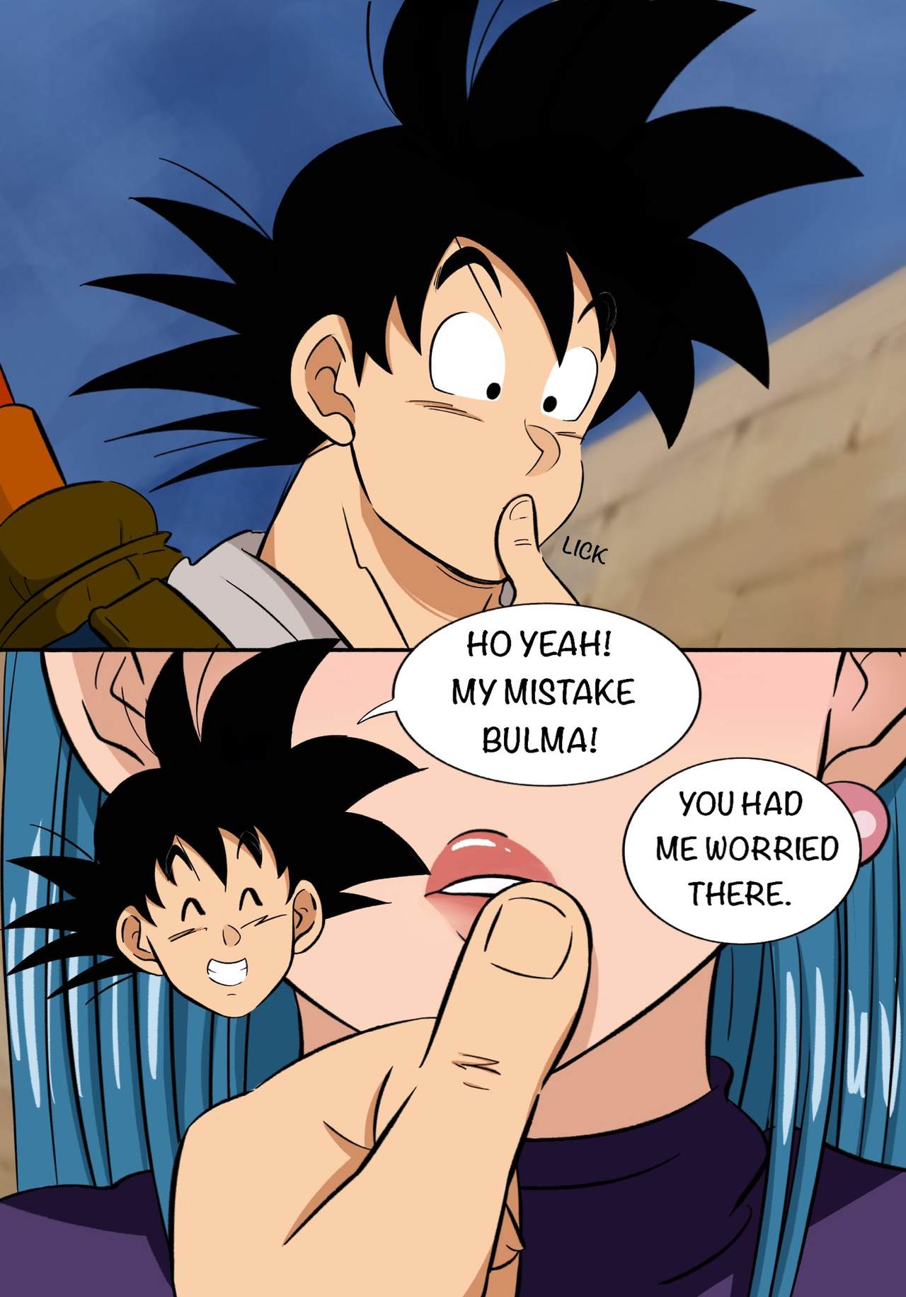 Goku reunites with an old friend page 7 full