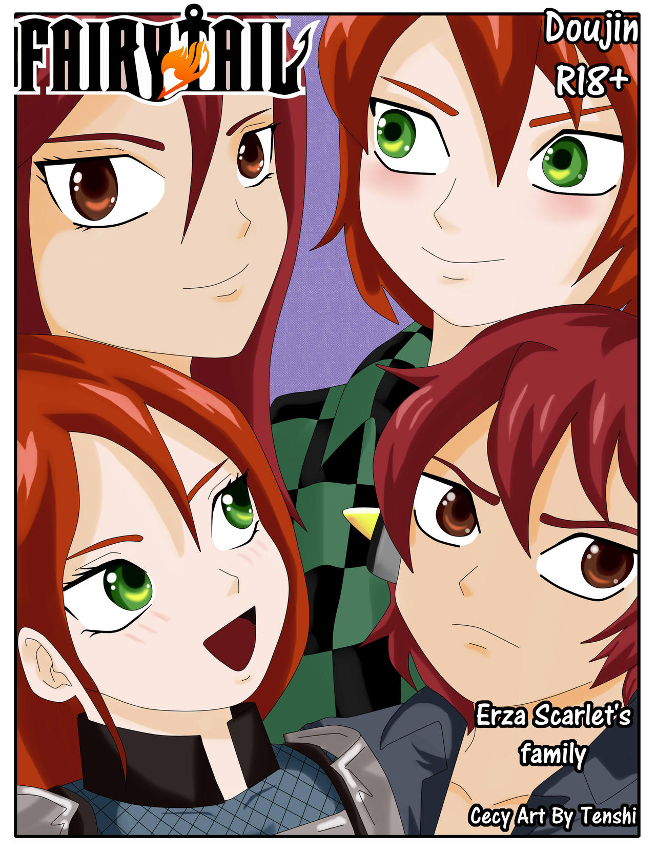 Erza Scarlet's family page 1 full