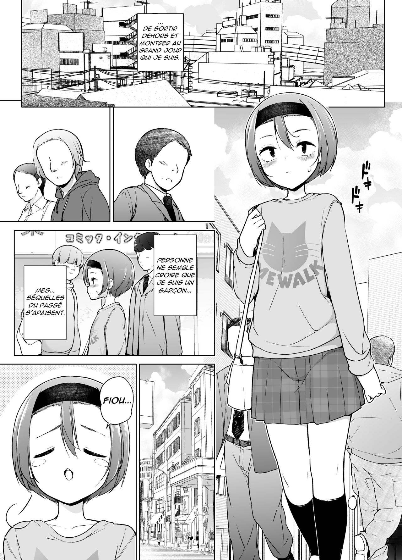 Keikaishin Takame no Josoukko ga Doukyuusei ni Iiyorarete Ecchi na Koto Shichau Ohanashi page 9 full
