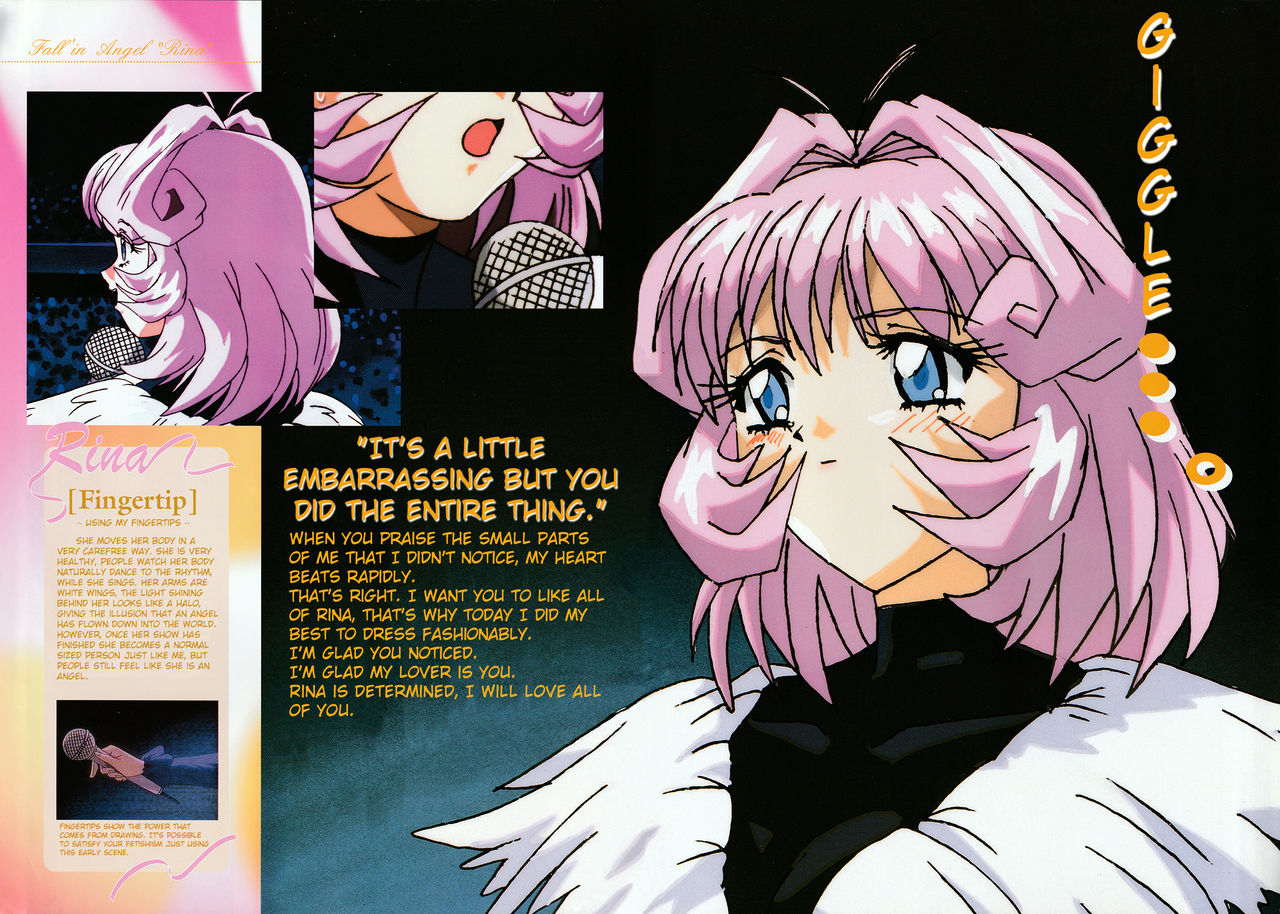 Fallen Angel Rina Art Book page 9 full