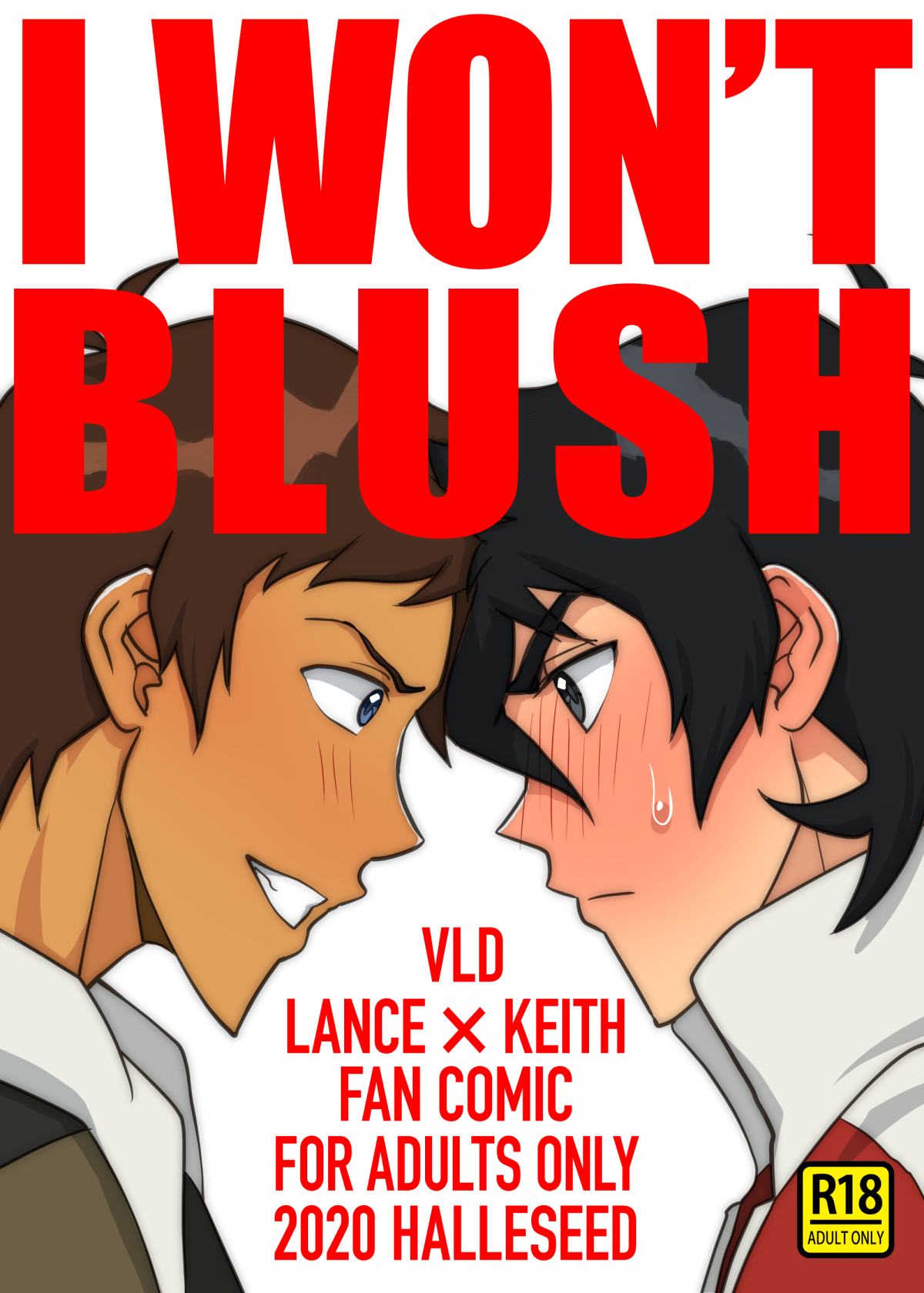 I won't blush page 1 full