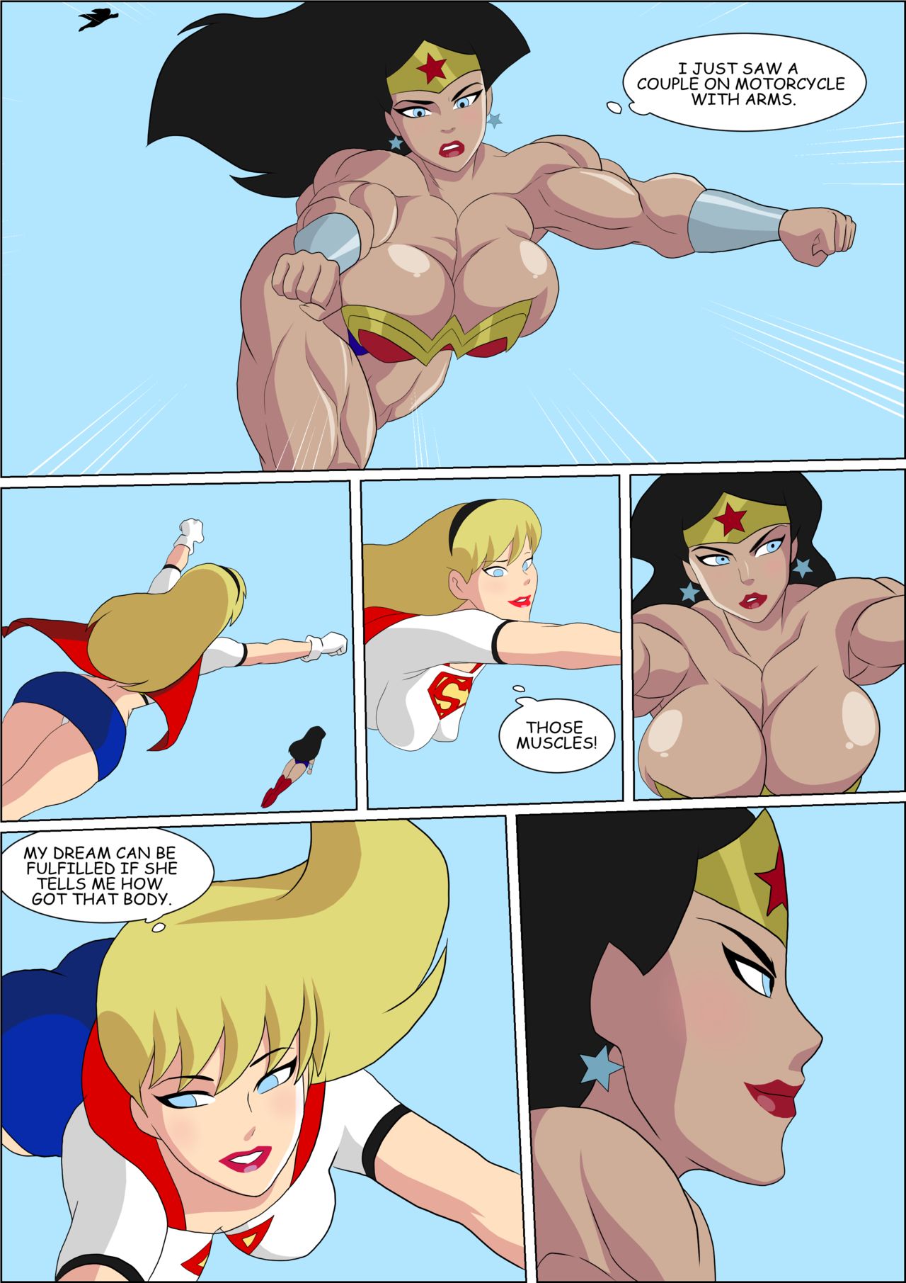 Zetarok - Wonder Woman page 1 full