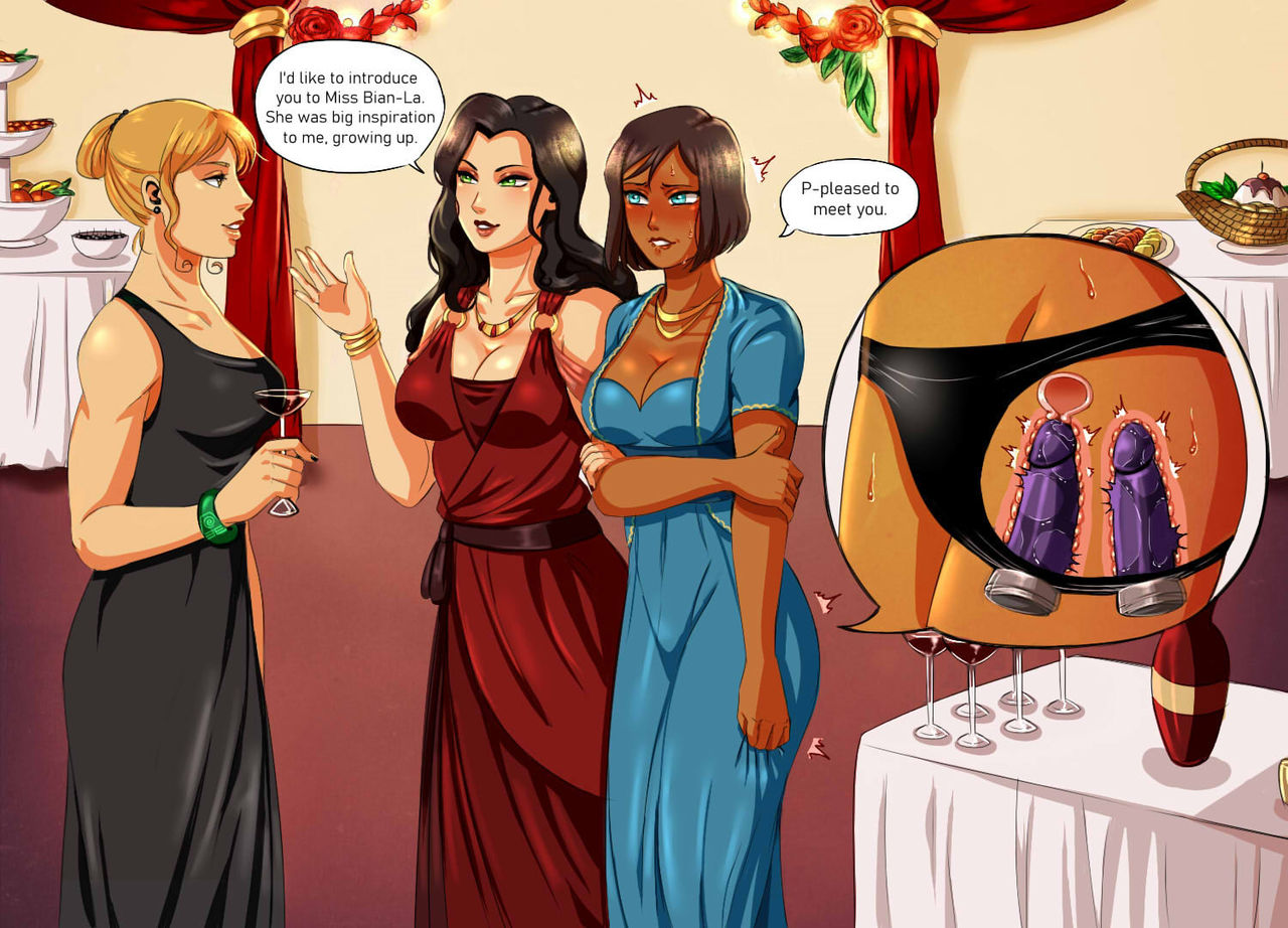 Asami/Korra Femdom page 5 full