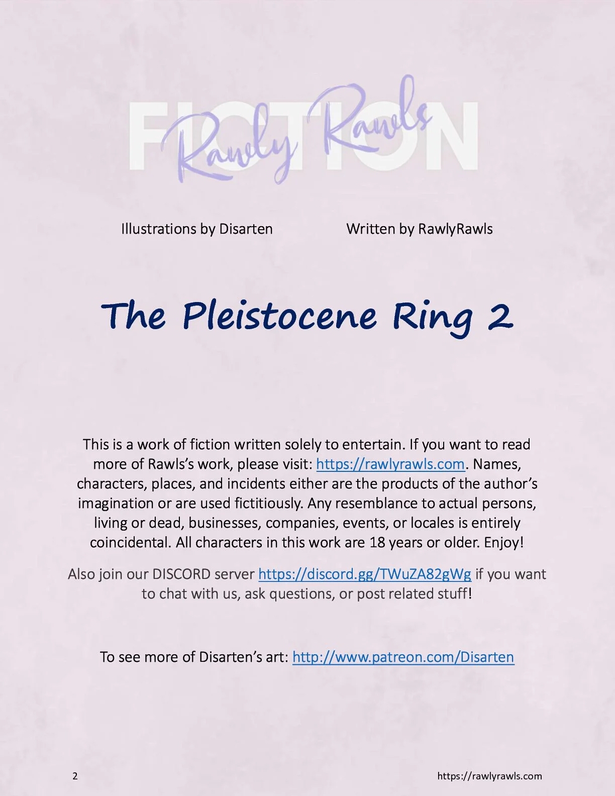 The Pleistocene Ring  - 2 - english page 2 full