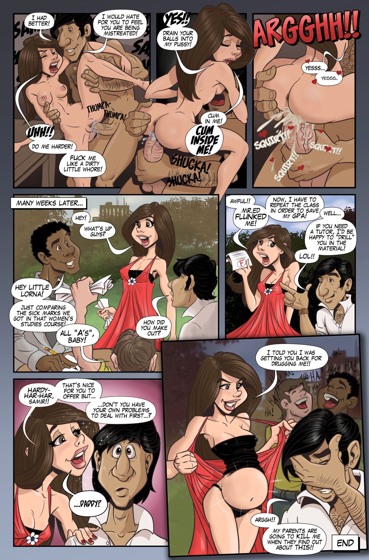 Little Lorna in... Women's Studies page 6 full