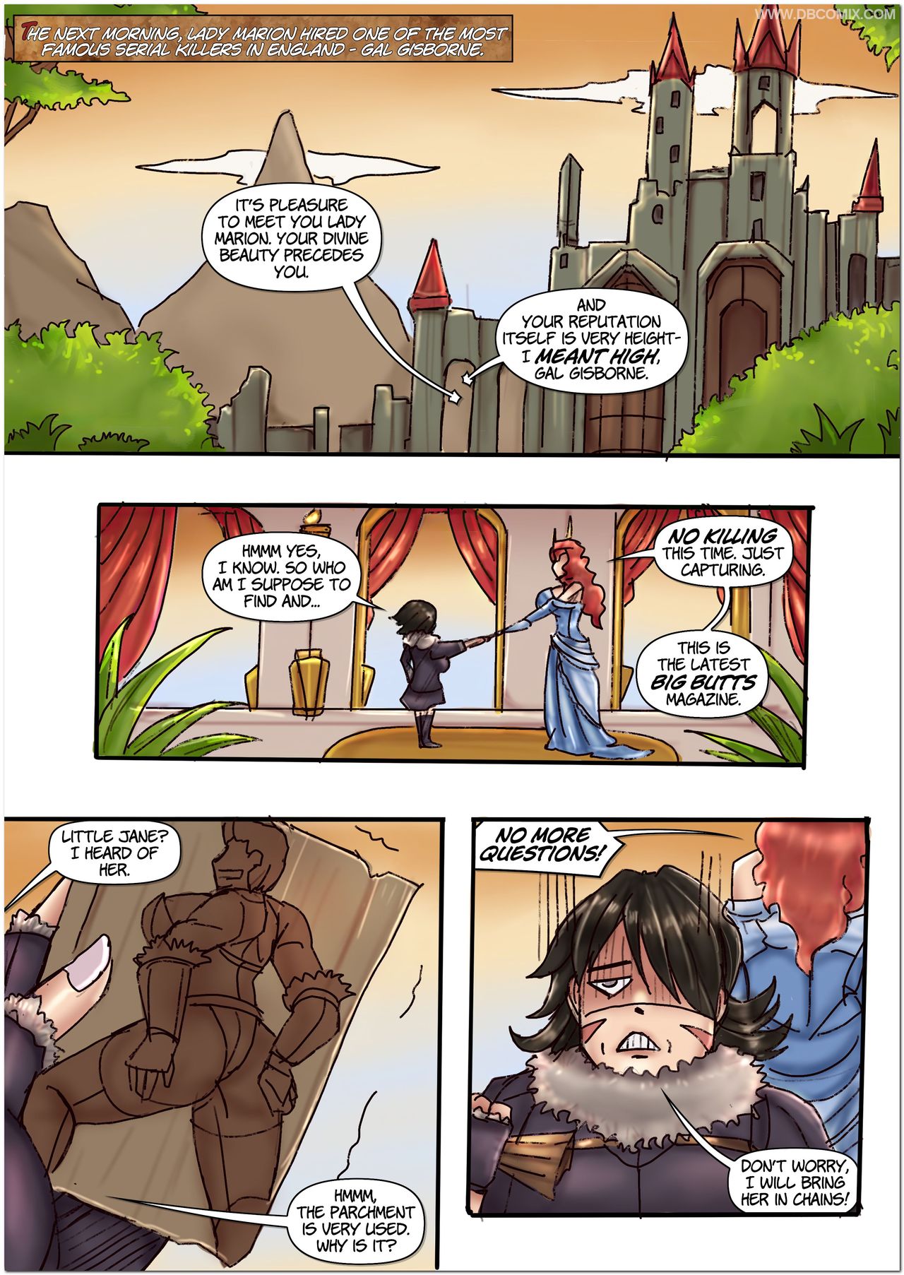 Robin Hood the Queen of Thieves 3 page 6 full