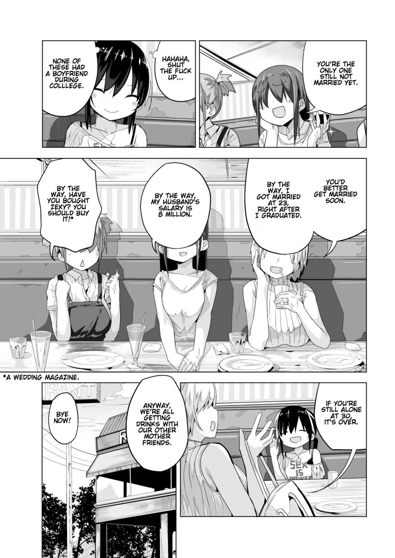 AroThir Kuso Bitch no Bouken | Adventure of a Slut Around Thirty page 3 full