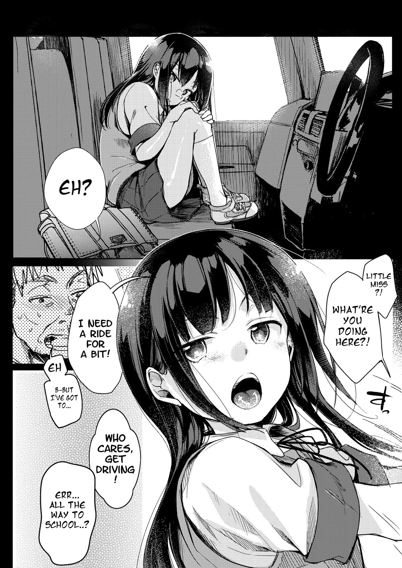 Tsutomesaki no Musume-san o Oishiku itadaku Hon Unsou Gaisha Hen page 9 full