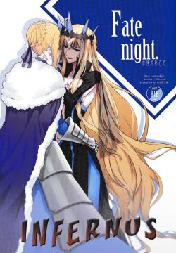 Fate Fanbook #1 Artoria x Morgan