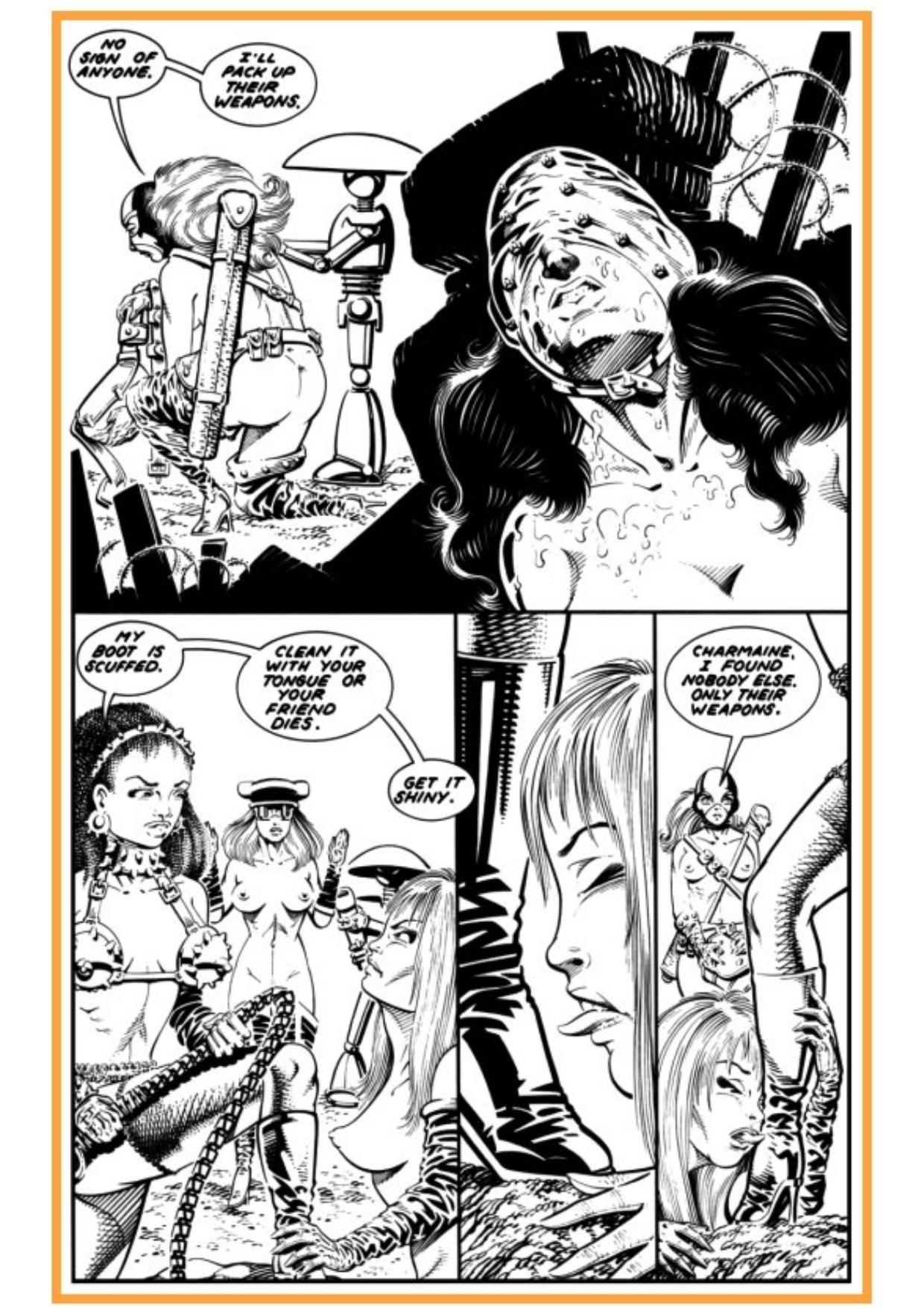 Bondage Girls at War #03 : Arena of Death page 10 full