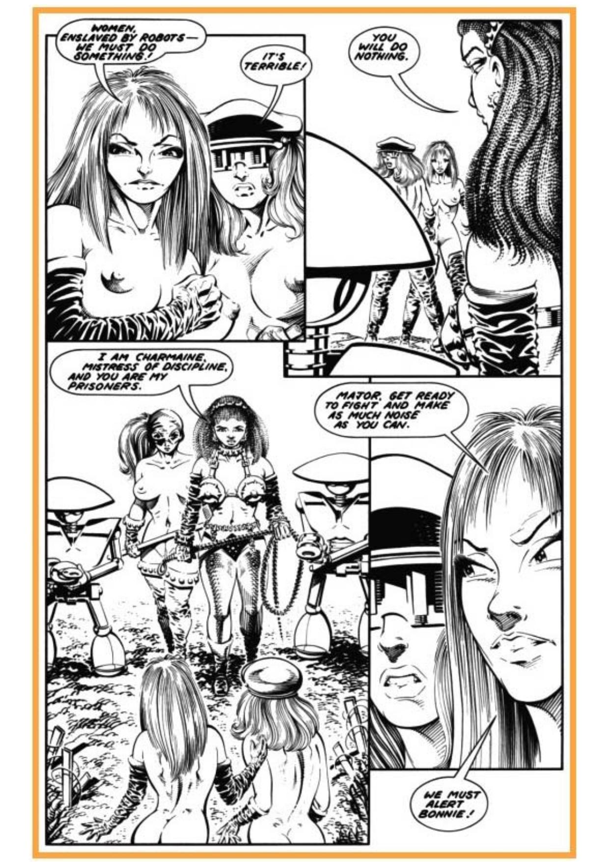 Bondage Girls at War #03 : Arena of Death page 7 full