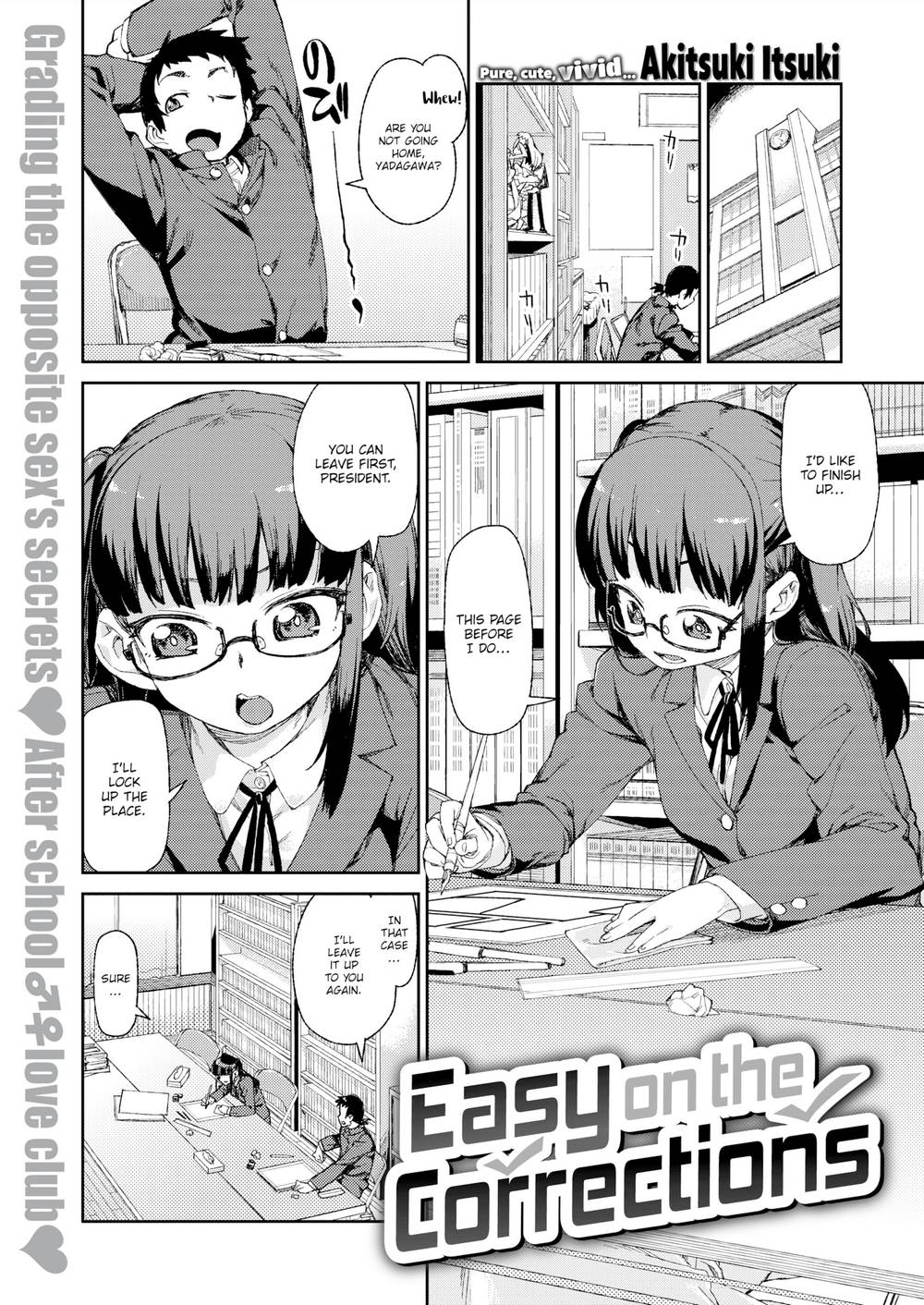 Easy on the Corrections page 1 full