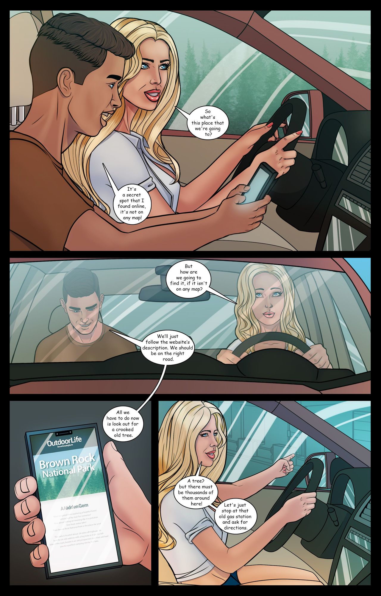 Lost In The Woods  - english page 6 full
