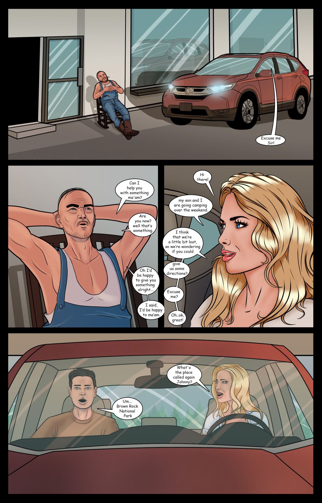 Lost In The Woods  - english page 7 full