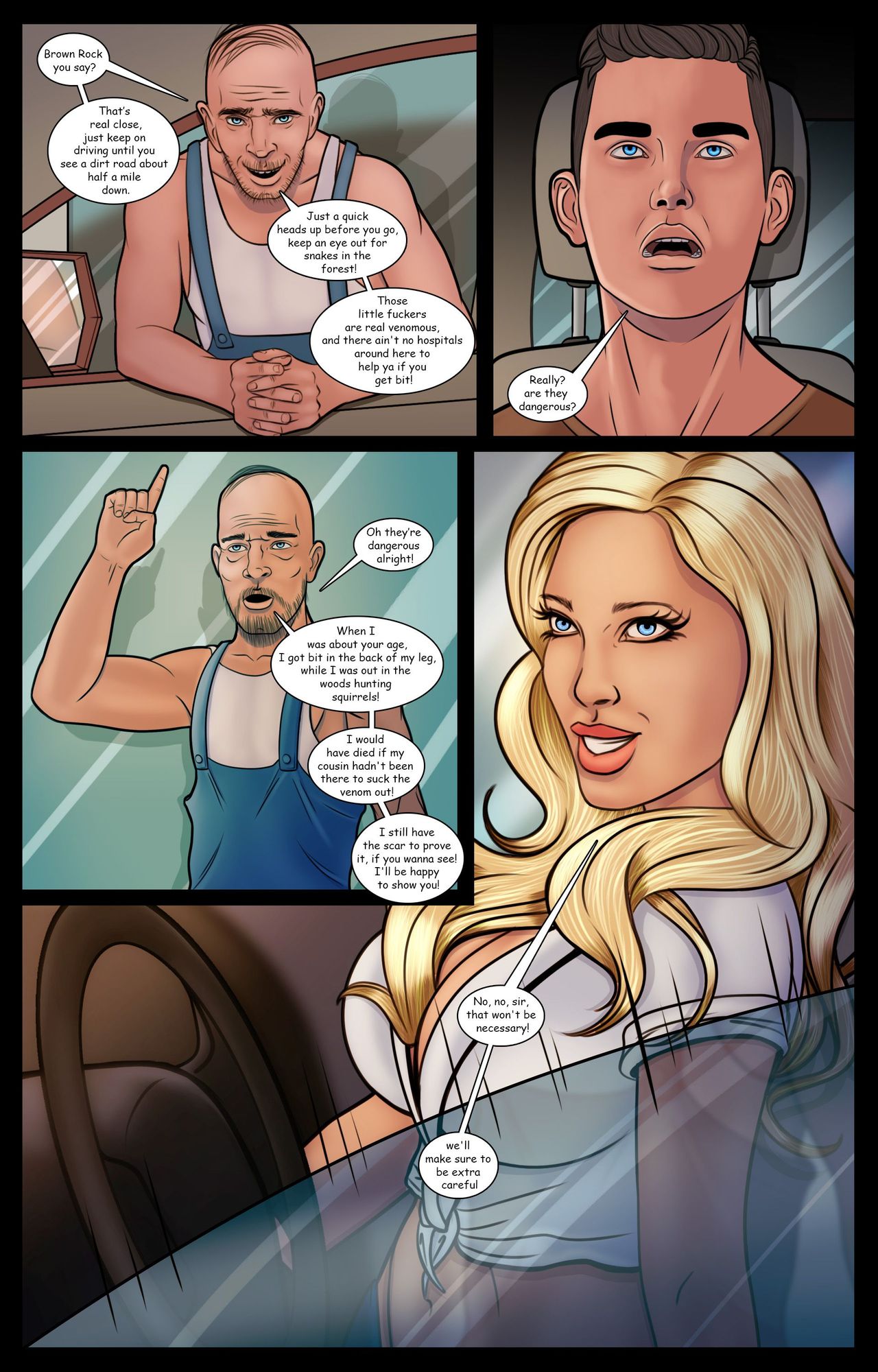 Lost In The Woods  - english page 8 full
