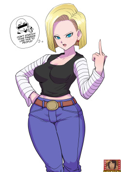 Android 18 Sex Transformation