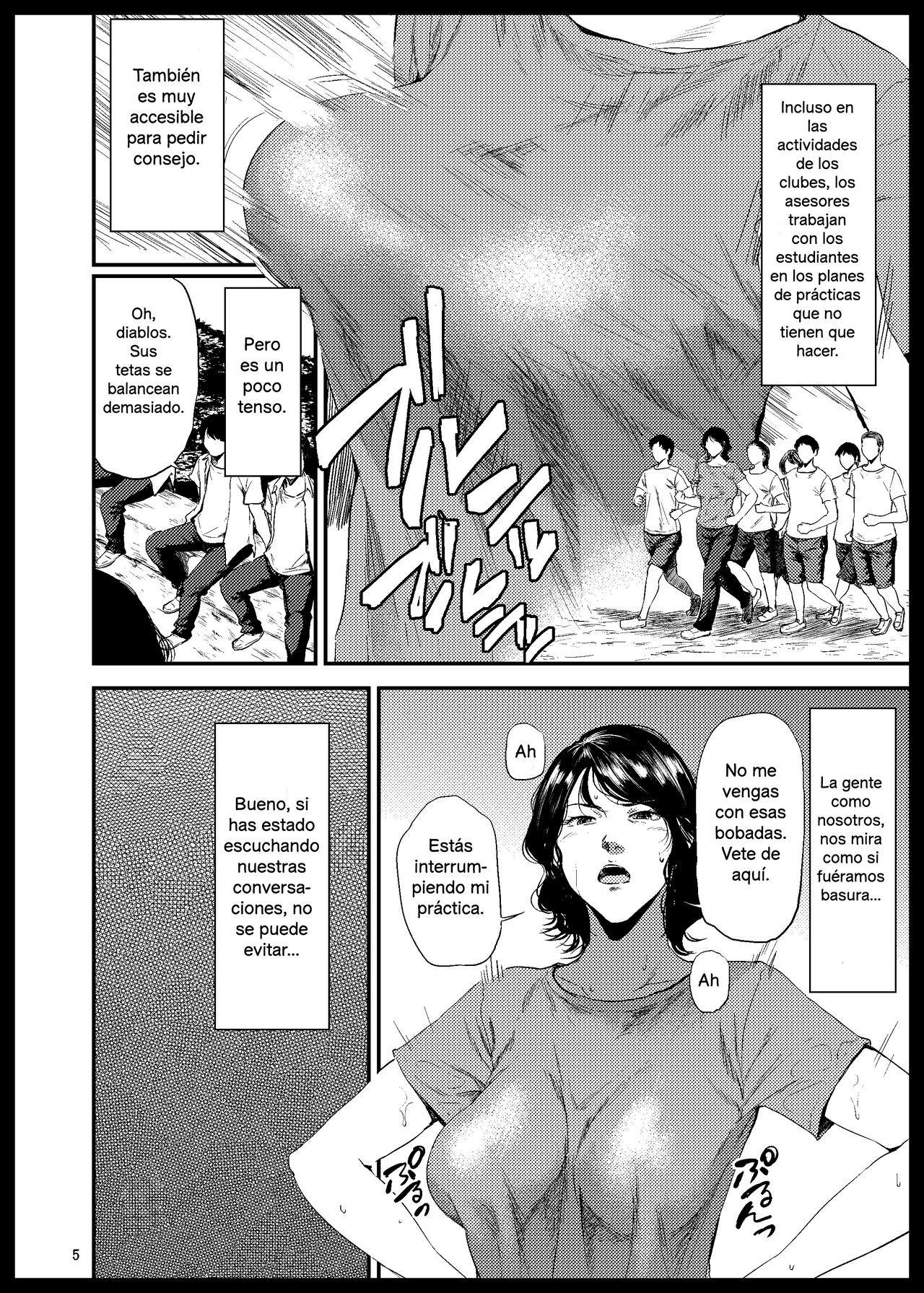 Sukoshi Ki no Tsuyoi Rika no Sensei ga Seito ni Moteasobareru H na Hon | Una profesora de ciencias de mente fuerte es objeto de burlas por parte de sus alumnos en un libro H page 5 full