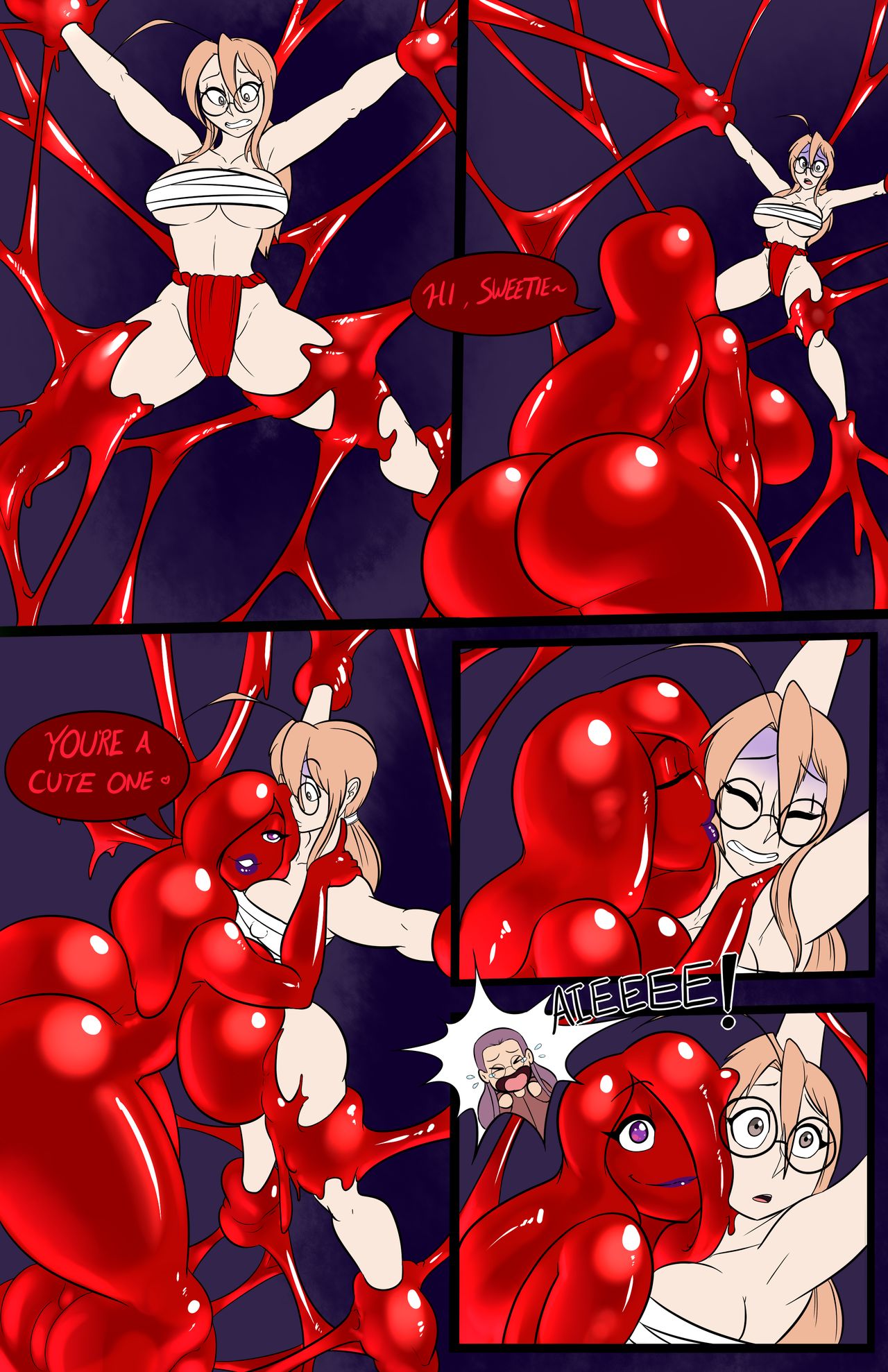 Kaboozle Commission comic by Kaihedgie page 4 full