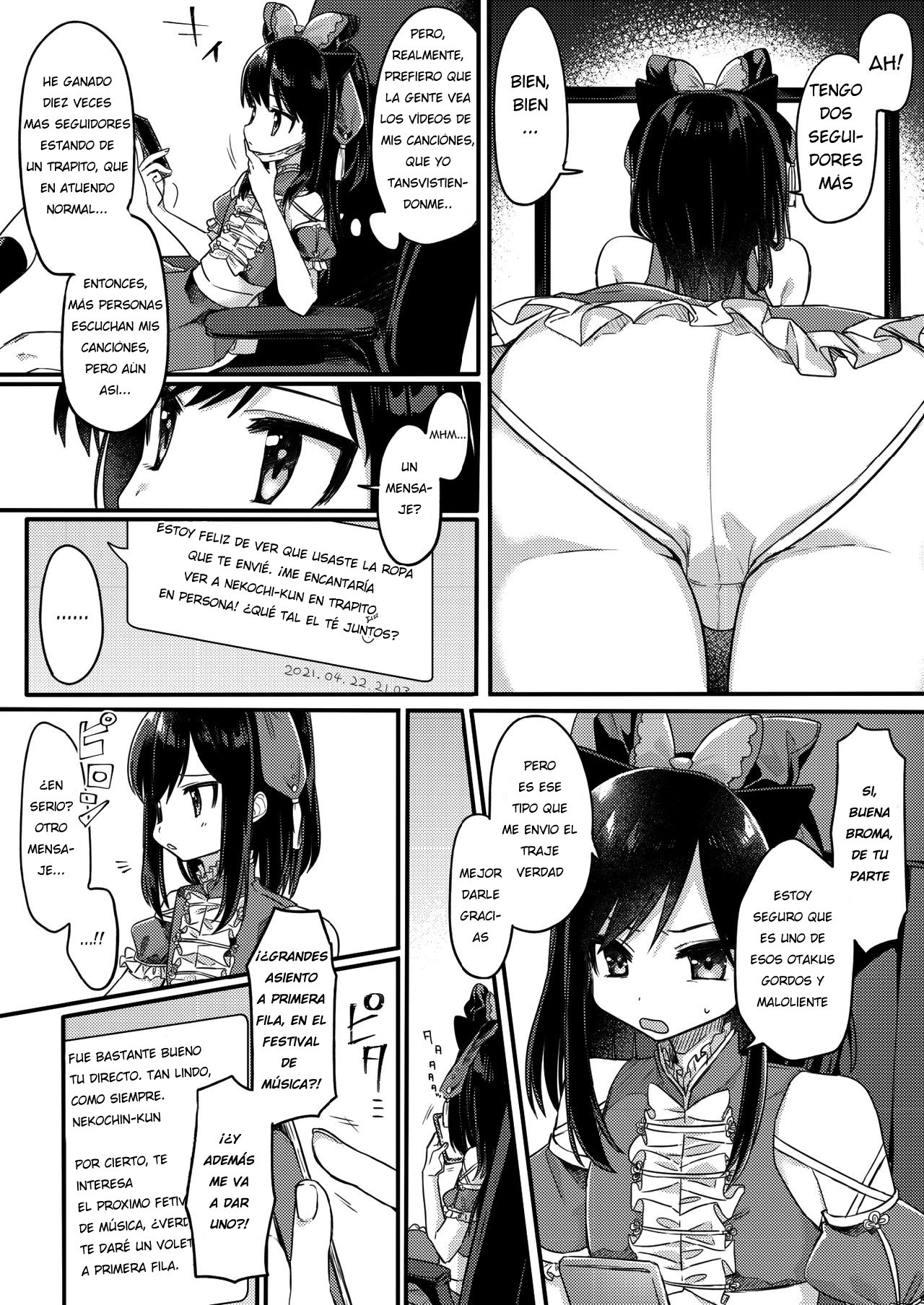 Josou Shounen Nekochi wa Mesu Ochi Shimashita. page 3 full