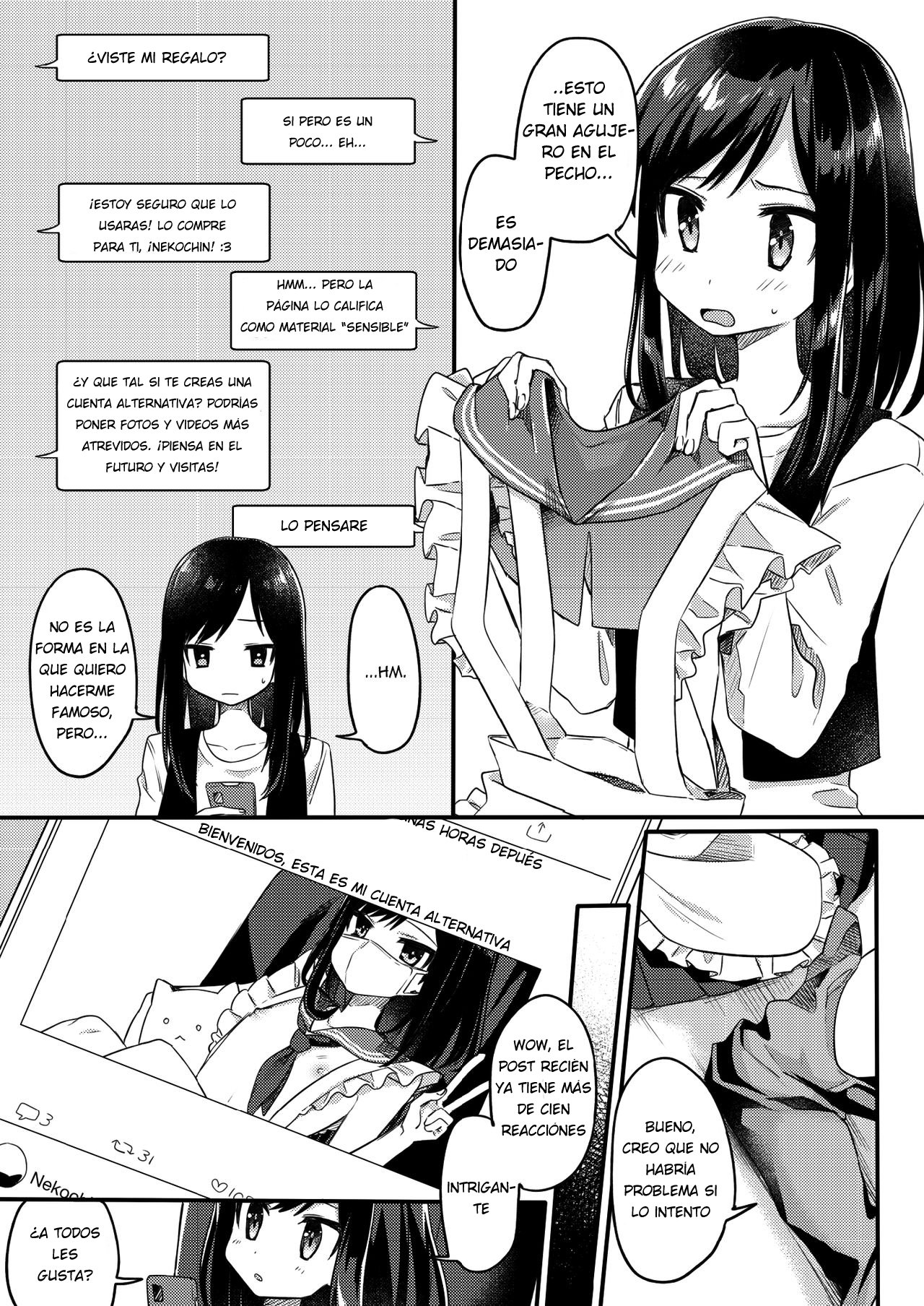 Josou Shounen Nekochi wa Mesu Ochi Shimashita. page 8 full