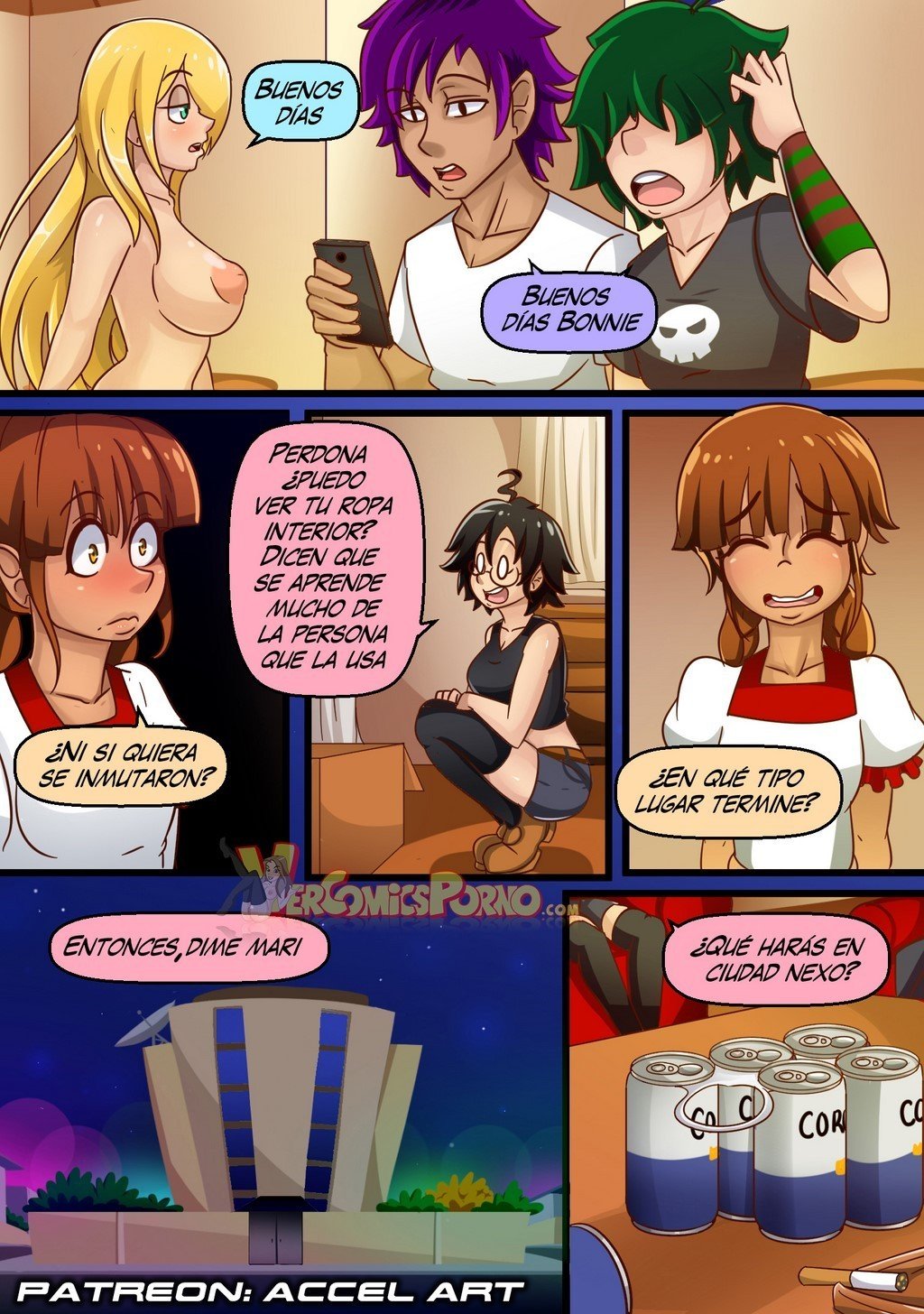 Axi Stories - The Exchange Student page 8 full