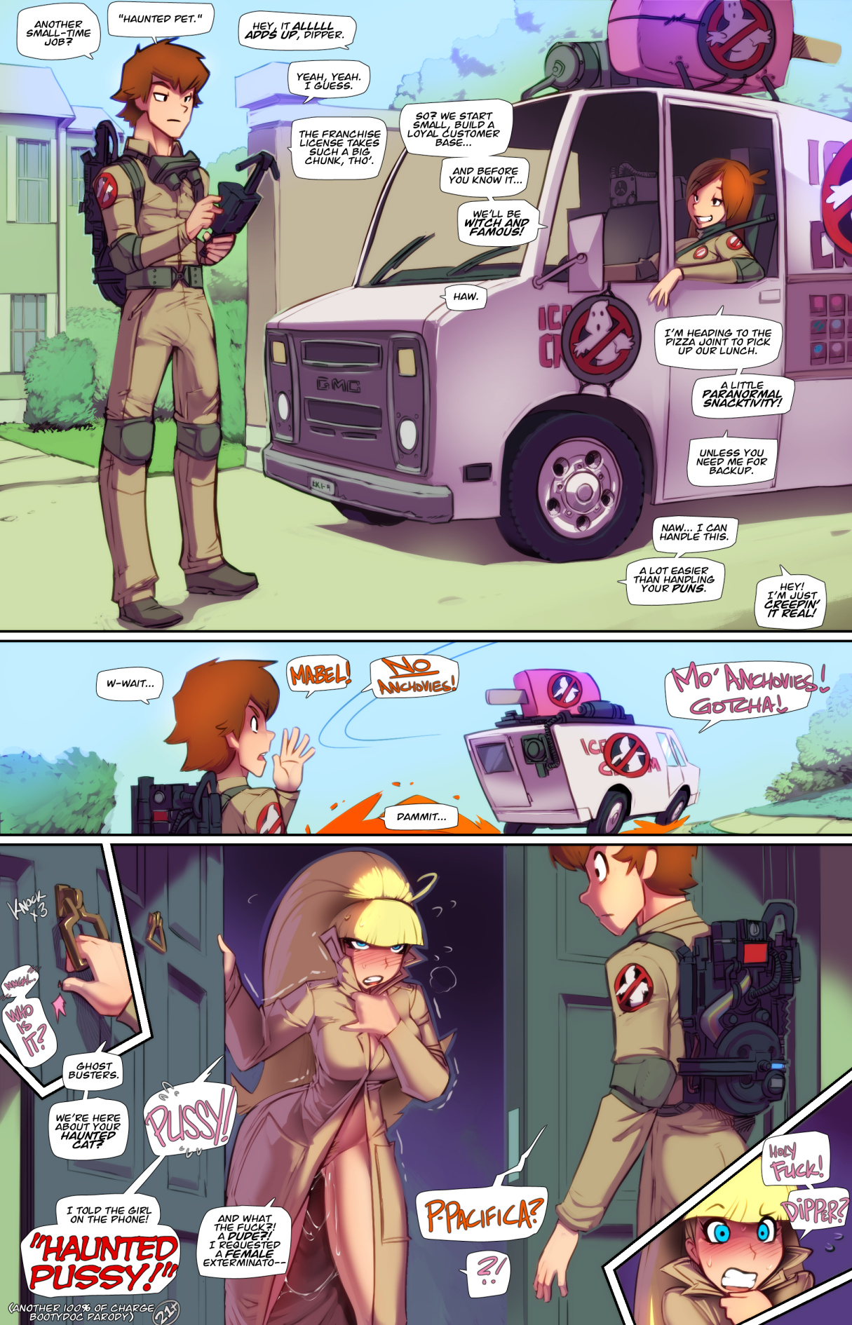 Fred Perry - Haunted Pussy page 1 full