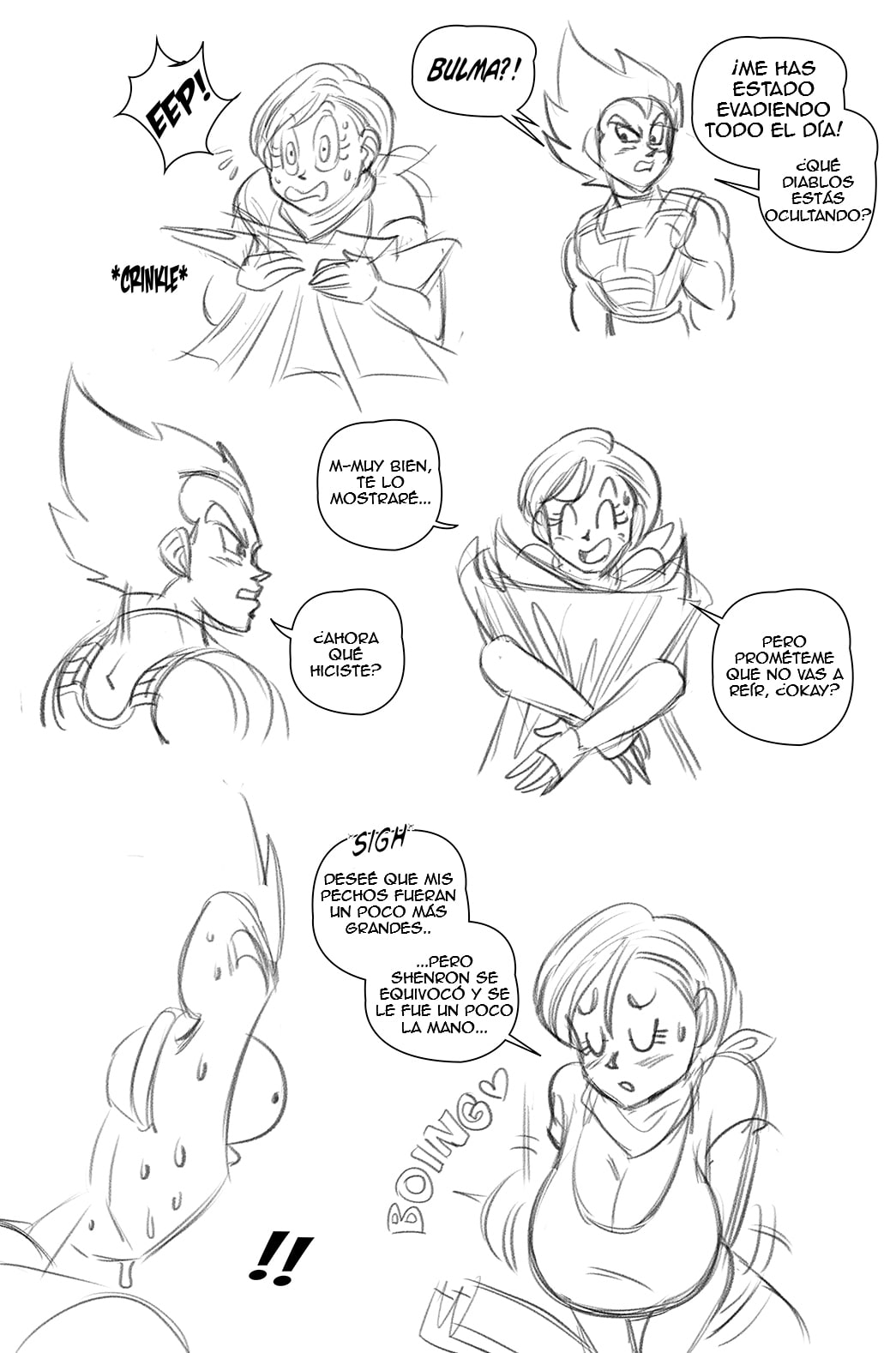 Bulma's New Boobs page 4 full