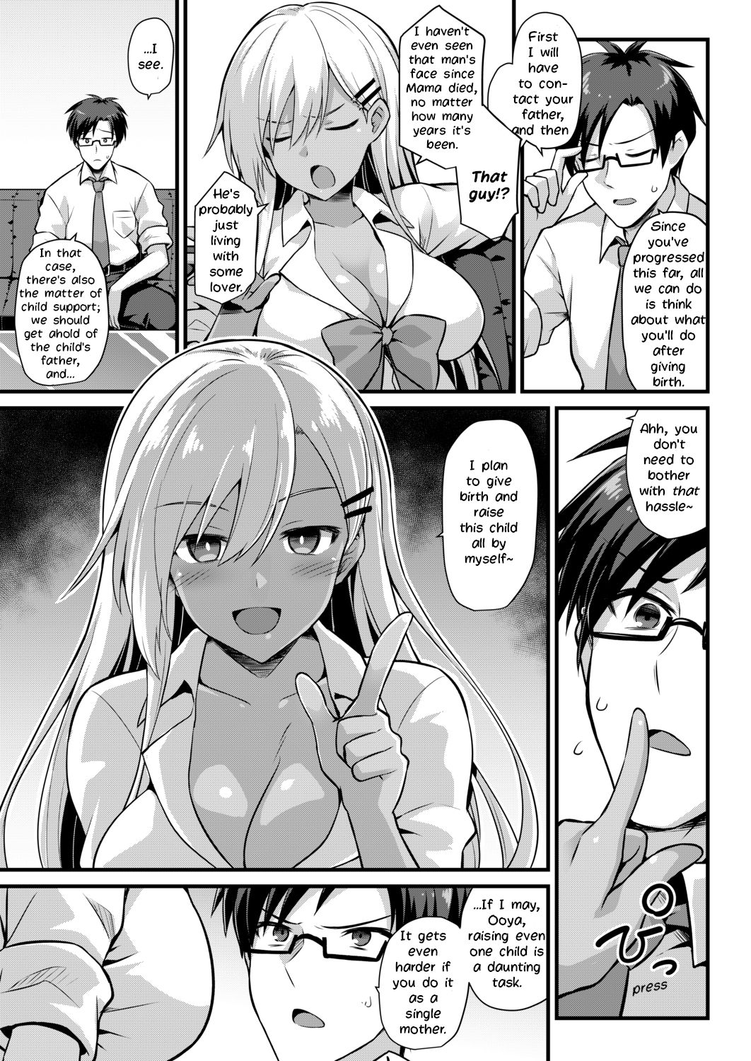 Ooya-chan no Botebara Kyouiku Jisshuu‼ | Ooya-chan's Preggo Belly Teacher Training!! page 5 full