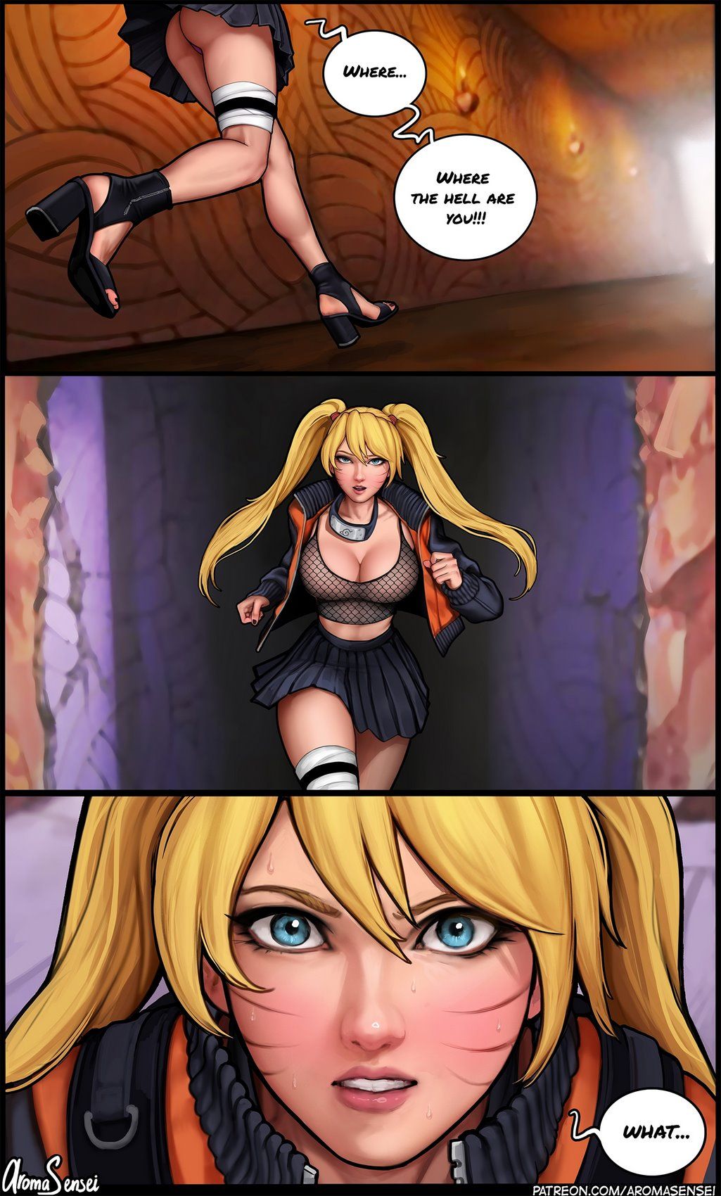 Lewd Chronicles 2 – Naruto – Aroma Sensei - english page 2 full