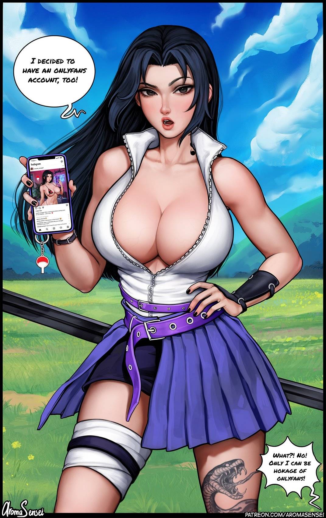 Lewd Chronicles 2 – Naruto – Aroma Sensei - english page 7 full