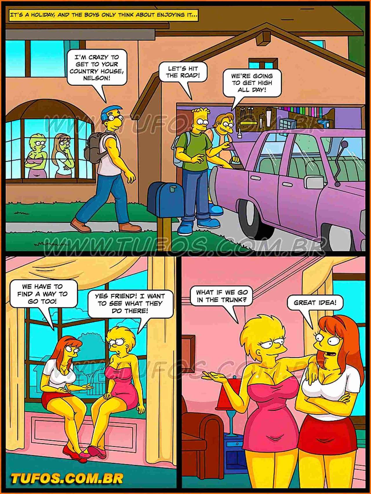 Os Simptoons 33 – Crazy Holiday In The Country House – Tufos - english page 2 full