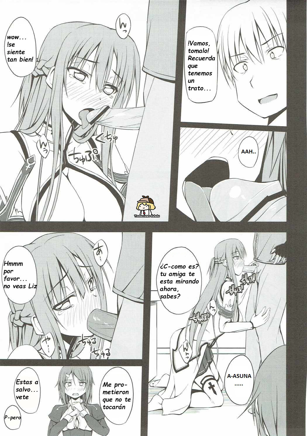 SLAVE ASUNA ONLINE page 8 full
