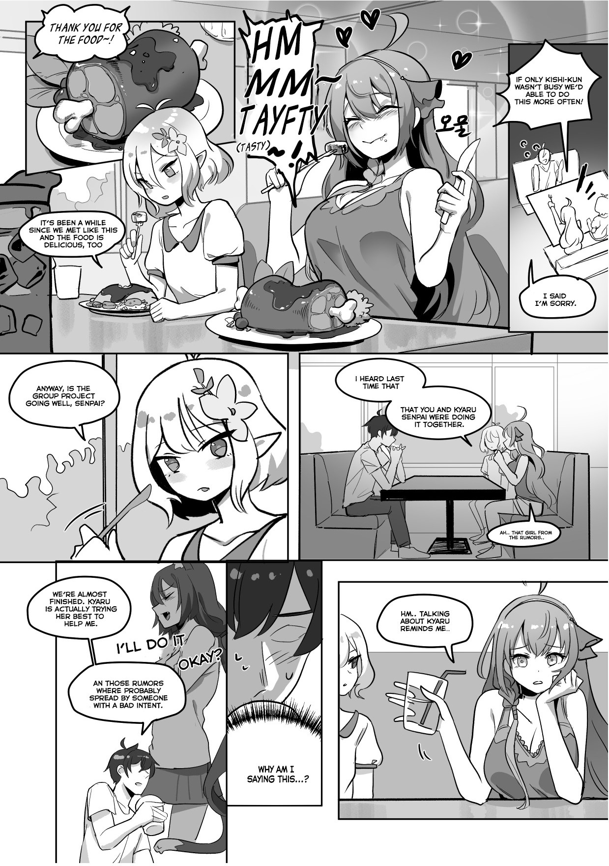 The cat of the rumor page 6 full