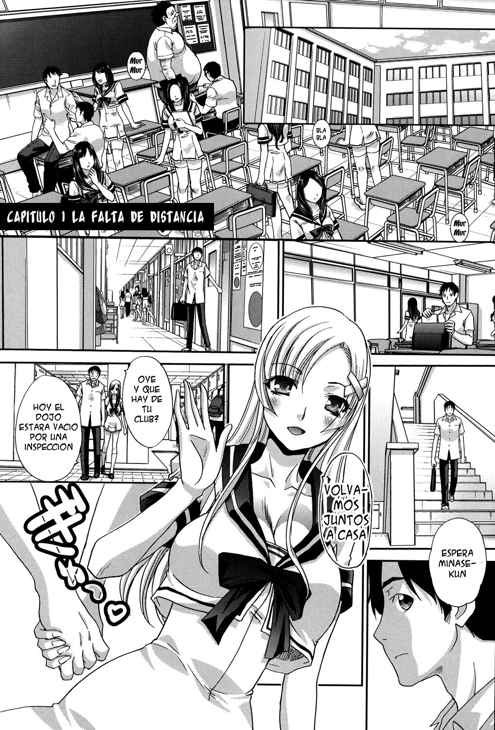 Houkago no Kanojo wa Neburarete Naku. | Despues de la escuela mi novia hace sonidos obscenos Ch. 1-4 page 6 full