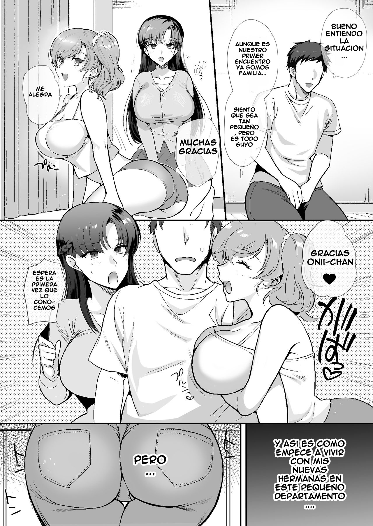 Erosugiru Doukyonin ~ Dosukebe Shimai to 1K Doukyo Seikatsu ~ page 10 full