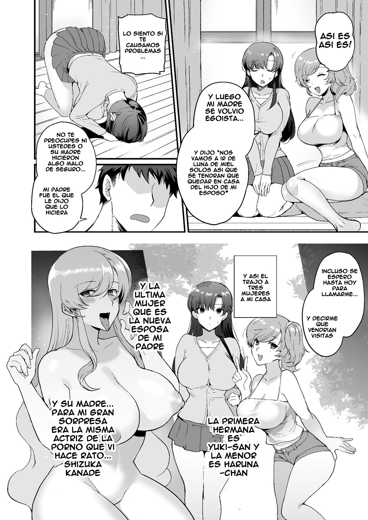 Erosugiru Doukyonin ~ Dosukebe Shimai to 1K Doukyo Seikatsu ~ page 8 full