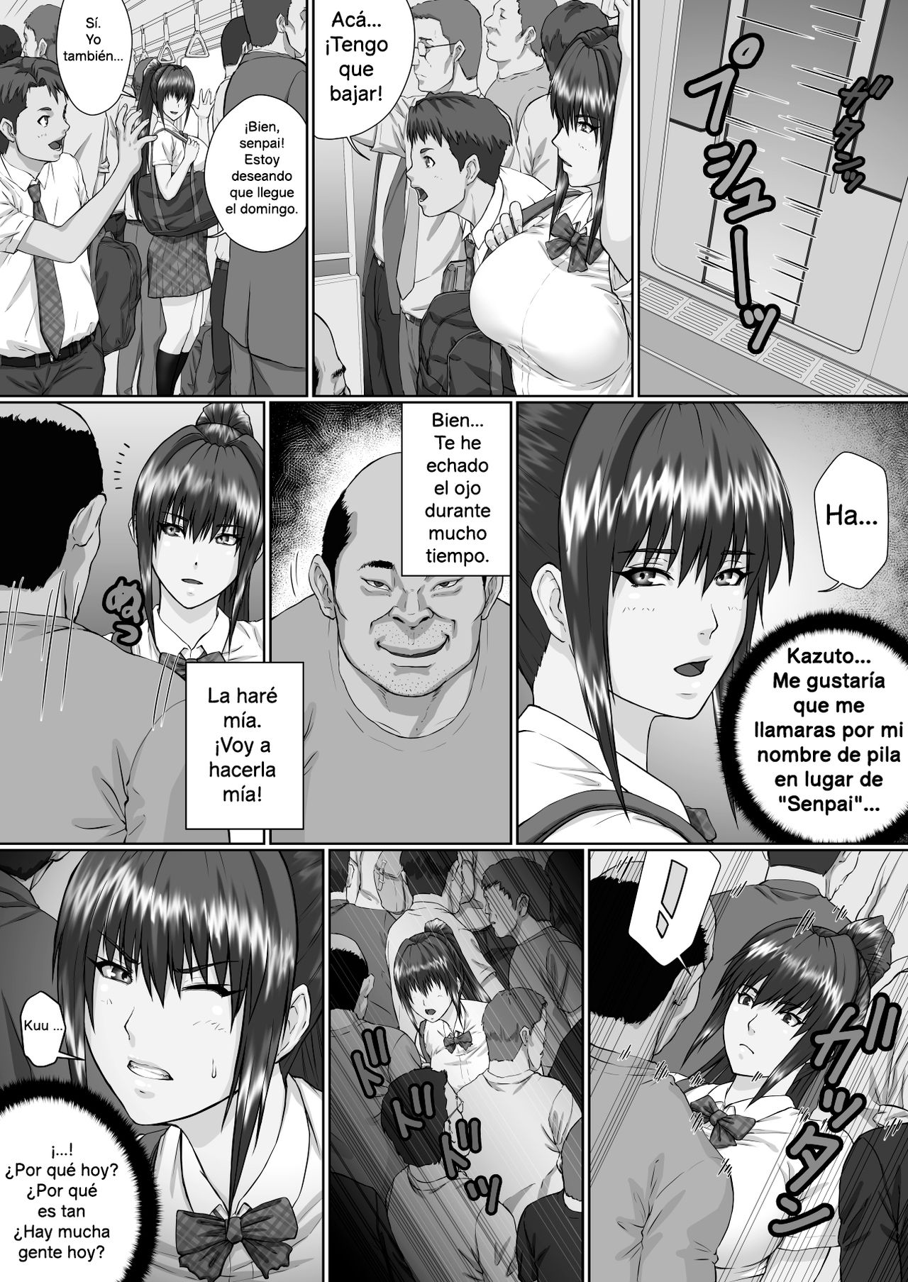 Una mujer violada no puede escapar de su agresor ~Saki Senaga Vol. 1~ page 3 full